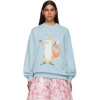 ราคา Acne Studios Fox Print เสื้อสเวสเตอร์ลายหมาจิ้งจอก (20688838063)