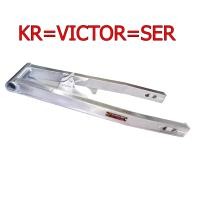 ราคา สวิงอาร์ม สวิงอาร์ม มีเนียม แต่ง ขนาดเดิมยกขอบ หูบน หางปลา สำหรับ KAWASAKI KR150 VICTOR SERPICO สีเงินดิบดิบ งาน SUPER SPEED เกรดหนา 20A (21072065573)