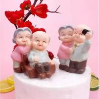 ราคา โมเดลตกแต่งเค้กตายาย ตุ๊กตาตายาย โมเดลตายาย (19088480307)