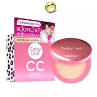 ราคา ตลับใหญ่ แป้ง Cathy Doll Speed White CC Powder Pact SPF40 PA 12g แป้ง cc (18817864094)