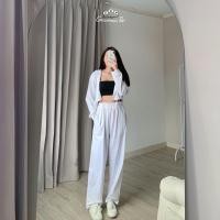 ราคา Aromashop123 ชุดเซทฮู้ดแขนยาวขายาว กางเกงสายฝอ กางเกกงออกกำลังกาย ชุดเซท2ชิ้นผู้หญิง กางเกงขายาวใส่สบาย กางเกงขากระบอกหญิง (17714764235)