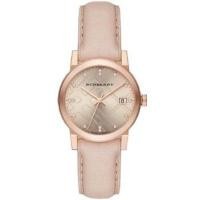 ราคา Burberry COD นาฬิกาข้อมือ the city rosegold beige leather watch คริสตัล BU9131 (18214087786)