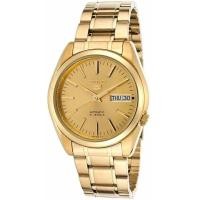 ราคา นาฬิกาข้อมือผู้ชาย SEIKO 5 Automatic รุ่น SNKE56K1 SNKK20K1 SNKK76K1 SNKK94K1 SNKK98K1 SNKL28K1 SNKL48K1 SNK366K1 SNXS80K1 SNKL86K1 ขนาดตัวเรือน 38 มม ตัวเรือน สายStainless steel สีทอง (21036278081)