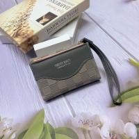 ราคา 3014กระเป๋าสตางค์ใบสั้น3พับกระเป๋าสตางค์ใบสั้น มีซิปใบสำหรับใส่เหรียญ (19515347337)