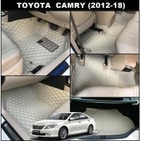 ราคา พรมปูพื้นรถยนต์ 6D TOYOTA CAMRY ปี2012 18 พรม6D QJ VIP สีครีม รวมแผ่นท้าย เต็มคัน (982116997)