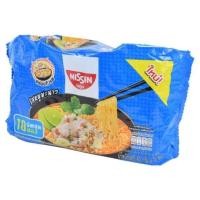 ราคา นิสชิน บะหมี่กึ่งสำเร็จรูป หมูมะนาว 60 ก แพ็ค 10 (19577750782)