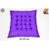 ราคา เบาะรองนั่งใยฝ้ายสีพื้นขนาด 40 40 7cm สีสวยทันสมัย นุ่มนั่งสบาย (11071735202)