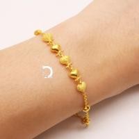 ราคา ข้อมือ 1 สลึง รวมลายแฟชั่น ทองแท้ 96 5 ทองแท้ มีใบรับประกัน เลือกลายและความยาวได้ (21184085647)