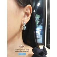 ราคา ต่างหูเงินแท้92 5 แบบก้านเสียบ งานจะแข็งนะคะ แนวตรงจ้า เนื้อเงินแท้ (7648154320)