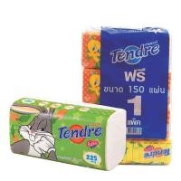 ราคา พร้อมส่งด่วน เทนเดอร์ กระดาษเช็ดหน้า ลายการ์ตูน บรรจุ 225 แผ่น x 6 ห่อ Tendre Soft Box Facial Tissue Cartoon 225 Sheets x 6 Packs อุปกรณ์ภายในบ้านราคาถูก เก็บเงินปลายทางได้ (18795377737)