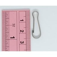 ราคา 10 ชิ้น ห่วงอะไหล่พวงกุญแจสแตนเลส 201 แบบตะขอคล้องเกี่ยว เลือกขนาด (19992471611)