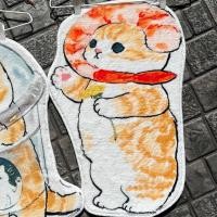 ราคา ขนนุ่ม พรมขนแกะเทียม พรมแมวขนนุ่มฟู 40x60cm 9ลาย (20520825003)