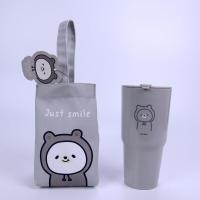 ราคา Moshi Moshi แก้วน้ำพลาสติกพร้อมกระเป๋า ลายน่ารัก มีฝาปิด ขนาด 750 ml รุ่น 7100025378 25381 (18494840287)