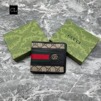 ราคา พิเศษ กระเป๋าสตางค์ กระเป๋ากุชชี่ เท่หนังดีย์ แบบ สองทบ (20063848404)