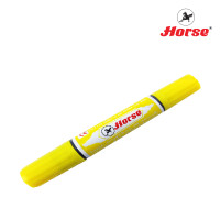 ราคา HORSE ตราม้า ปากกาเคมี 2หัว 1 สี TWIN PEN มี 12สี ให้เลือก จำนวน 1 ด้าม (3039554346)
