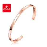 ราคา กำไรJulius กำไรข้อมือจูเลียสแท้ มี2 สีพิงค์โกลด์ สีเงิน ไม่ลอกไม่ดำ จัดส่งไว (20489343685)