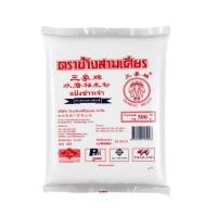 ราคา ตราช้างสามเศียร แป้งข้าวเจ้า 500 กรัม รหัส 183857 (19362208574)