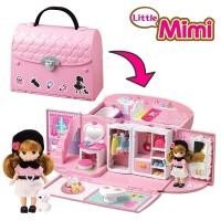 ราคา Little Mimi บ้านตุ๊กตา พกพา บ้านตุ๊กตากระเป๋า ตุ๊กตาเกาหลี ลิตเติ้ลมีมี่ ของแท้ (129642258)