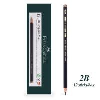 ราคา Faber Castell Pitt แกรไฟต์เคลือบด้านดินสอวาดรูปกราไฟท์ศิลปะมืออาชีพดินสอ2B 14B สำหรับการวาดภาพการเขียนแรเงาตะกั่วสีดำดินสอออกแบบ (17768445650)