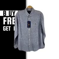 ราคา SHIRT Ralph Laurens Sophisticate Shirt Vertical Bengal Stripes Light Blue Long Sleeve Shirt Size S 3XL Ready Stock (20550559210)