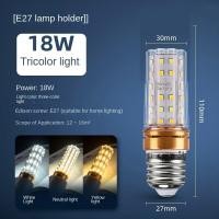 ราคา หลอดไฟโคมไฟ Led 220V E14หลอดไฟแสงเหลือง Led E27หลอดไฟ Led ทรงข้าวโพดสามสีอุณหภูมิ12W 16W 18W 20W (19481288529)