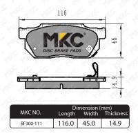ราคา ผ้าเบรคหน้า หลัง HONDA CIVIC ฮอนด้า ซีวิค EKESFDFBFCFK ทุกรุ่น 1988 2020 ผ้าเบรค MKC ผ้าเบรคหน้า civic ผ้าเบรคหลัง civic ผ้าเบรก honda civic (15012298655)