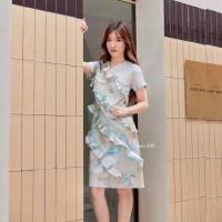 ราคา Common Cold Dress รุ่น Olaf สีเขียวพาสเทล (21097441756)