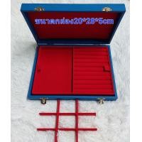 ราคา กล่องใส่เครื่องประดับ1 ชั้น ขนาดใหญ่ ขนาด 8 x 11 x 2นิ้วใส่สร้อยคอ (18044421940)