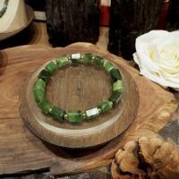 ราคา สร้อยข้อมือหิน เทอร์ควอยซ์ แท้ 100 กำไลหินนำโชค หินมงคล เสริมโชค ขนาด 6mm ทรงท่อน (17679112499)