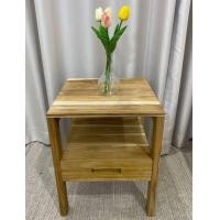 ราคา Sukthongแพร่ โต๊ะข้างเตียงไม้สัก 40x40สูง50ซม ตู้หัวเตียง โต๊ะหัวเตียงมีลิ้นชัก โต๊ะวางของเอนกประสงค์ โต๊ะข้างเตียงโมเดิร์น 1ลิ้นชัก (20560316757)