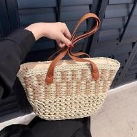 ราคา กระเป๋าสาน สายหนัง ถักเล่นสีเล่นลาย มีซับใบ M247 (21268744811)