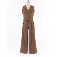 ราคา Fashion Store ชุดเซ็ทเสื้อแขนกุด กระดุมหน้า ตรงช่องกระดุม ด้ายรุ่ยเล็กน้อย กางเกงขายาว กระดุมซิปหน้า มีกระดุมด้านในหลุดหาย1เม็ด เสื้อป้ายแบรนด์ระบุไซส์ L กางเกงป้ายแบรนด์ระบุไซส์ M Preloved (206909028