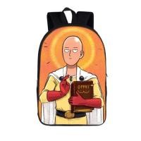 ราคา อะนิเมะ One Punch Man กระเป๋าเป้สะพายหลังผู้หญิงผู้ชายไซตามะ Genos เด็กกระเป๋านักเรียนวัยรุ่นชาย ONE PUNCH MAN Daypack กระเป๋าหนังสือ (14361576887)