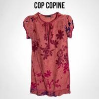 ราคา Cop Copine Dress เดรสคอกลมลายดอกแขนตุ๊กตา (20688812333)