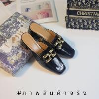 ราคา 25twentyfives Amy รองเท้าคัชชูเสริมส้นสูง2นิ้ว หนังแก้วหรูสวย (19501418731)