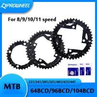 ราคา PROWHEEL แหวนโซ่22 24 30 32 40 42 44ฟันจักรยานเสือภูเขา64BCD 96BCD 104BCD โซ่ล้อจักรยานแคบกว้าง Chainring พอดี8 9 10 11ความเร็วขี่จักรยานชิ้นส่วน (15838247377)