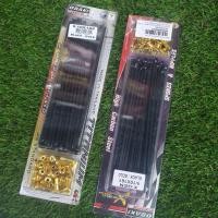 ราคา ซี่ลวด X GEN ล้อหน้าและล้อหลังขอบ 17 หน้าดิสหลังดิส MSX 125 SONIC LS DASH TENA สีดำหมุดทอง (4768904532)