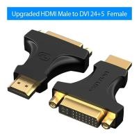 ราคา Vention DVI เป็นหัวแปลงสัญญาณ HDMI แบบ Bi Directional DVI D 24 1ตัวผู้ไปยัง HDMI ตัวเมียสายเชื่อมต่อสำหรับโปรเจคเตอร์ HDMI เป็น DVI D (21170252568)