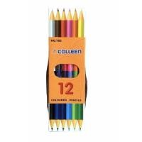 ราคา COLLEEN สีไม้ 2 หัว 12 สี คอลลีน 785 (21015132572)