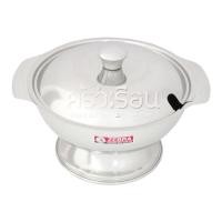 ราคา Zebra โถข้าว สเตนเลส 22 ซม ตราหัวม้าลาย 144022 (845605)