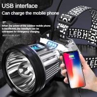 ราคา jizhangxiao Cannon head lamp Skyrocket headlamp XPG high power can be used as a mobile power (20708973388)