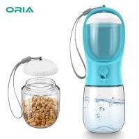 ราคา Dream ORIA ขวดน้ำสุนัข300ML ขวดน้ำสัตว์เลี้ยงแบบพกพาพร้อมภาชนะบรรจุอาหาร100Gตู้น้ำที่ถอดออกได้สำหรับลูกสุนัขแมวกระต่ายและสัตว์เลี้ยงอื่นๆสำหรับการเดินกลางแจ้งเดินป่าท่องเที่ยว (16168383473)