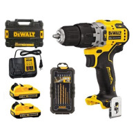 DEWALT สว่านไร้สาย 12 โวลต์ รุ่น DCD706D2A-B1