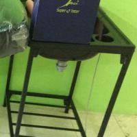 ราคา อ่างพร้อมขา เตียงสระผม ชุดอ่างสระผมพลาสติก ขาอ่างอลูมีเนียม พลาสติก ขาเหล็ก พร้อมสะดืออ่าง และสายท่อน้ำ สำหรับร้านทำผม (20003690612)