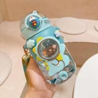 ราคา กระบอกน้ำเด็ก ขวดน้ำเด็กไปโรงเรียน กระติกน้ำเด็ก ขวดน้ำเด็กอนุบาล ขวดน้ำเด็ก น่ารัก พกพา แถมฟรีสติ๊กเกอร์ 3D 700ml (17708553819)