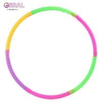 ราคา Geral Kids Hula Hoop Detachable Kindergarten Color Fitness Ring Gymnastics Material Plastic Wave Hula Hoop for Boys Girls (9740671456)