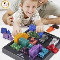 ราคา Rush Hour Traffic Jam Logic Game Children Car Set Logical Thinking Reasoning Board Game (20724443829)