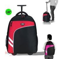 ราคา ProLuggage กระเป๋าเป้ล้อลาก กระเป๋าสะพายหลังล้อลาก 18 นิ้ว แบรนด์ Romar Polo รุ่น R1272 (17412191332)