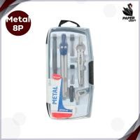 ราคา Maped มาเพ็ด ชุดวงเวียน Metal รุ่น 3P 8P โลหะพิเศษ จำนวน 1 Set (21188633196)