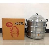 ราคา ซึ้งนึ่ง หม้อนึ่งอาหาร ซึ้งอลูมิเนียม ขนาด 26 28 30 32 34 36 40 ซม ตราพญานาค (15622082895)